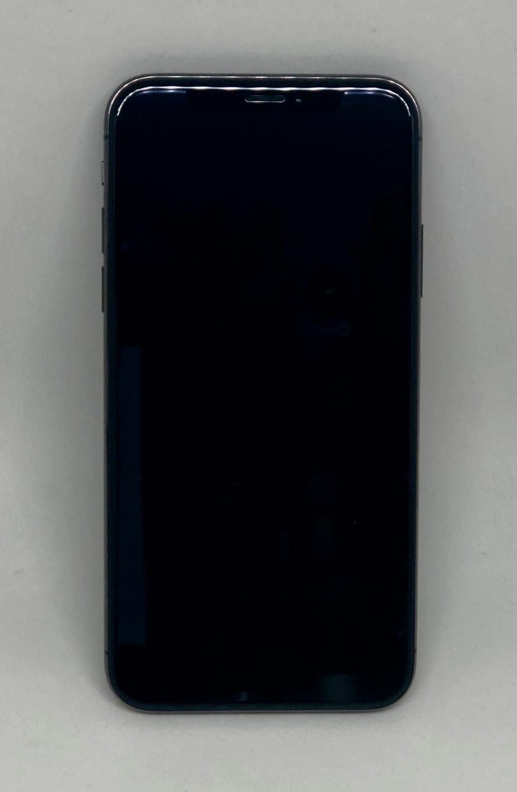 Space Gray iPhone X front view